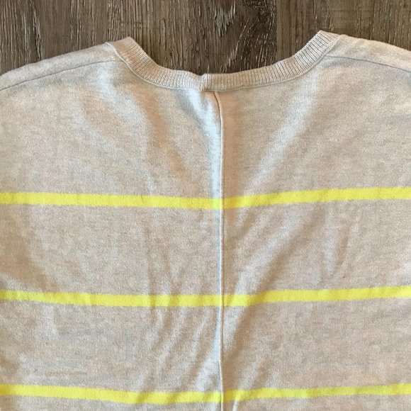 {Gap} Striped Boyfriend Fit V-Neck Sweater | S - Picture 5 of 6